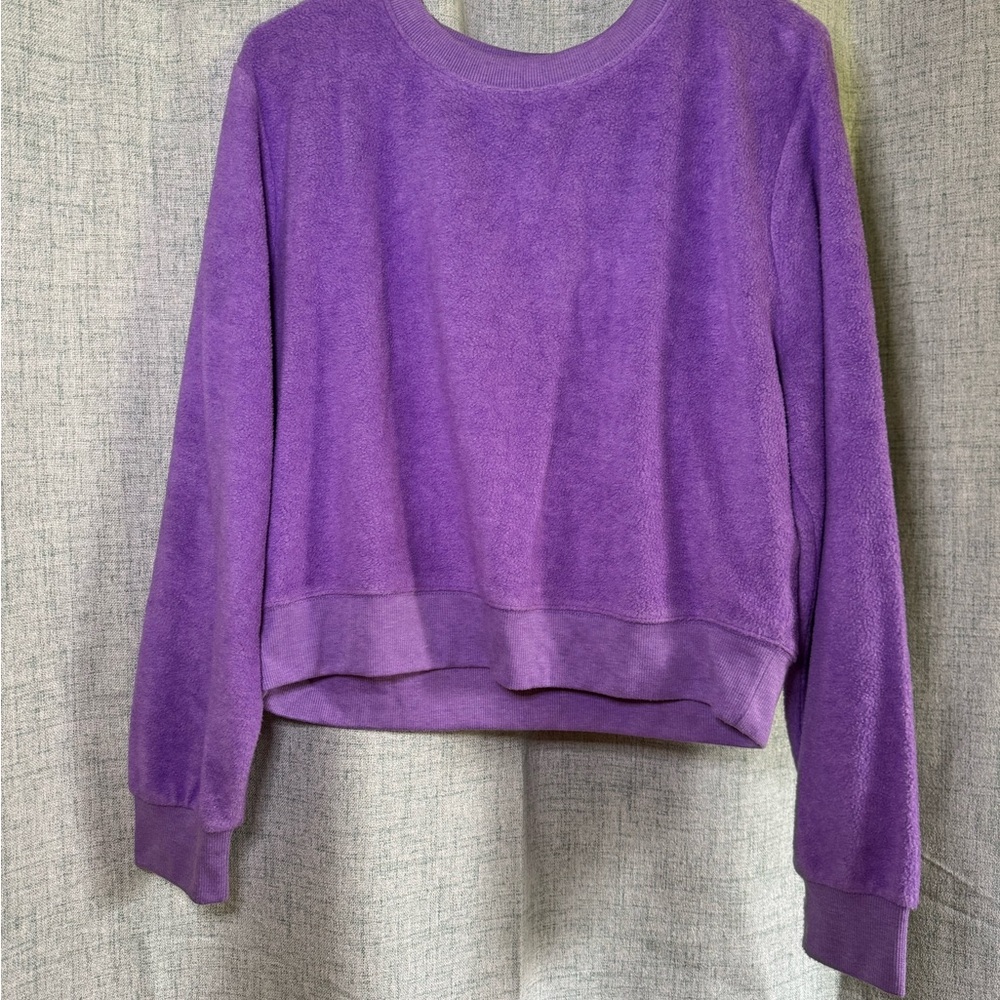 Double Zero Vibrant Purple Sweatshirt